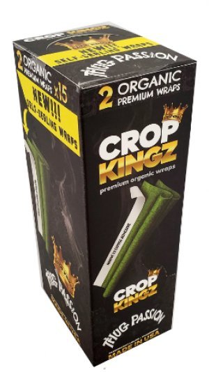 Crop Kingz Premium Organic Hemp Wraps Thug Passion