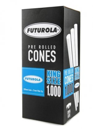 Futurola Cones King Size Classic White