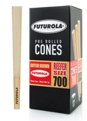 Futurola Cones Reefer Size Dutch Brown 700ct