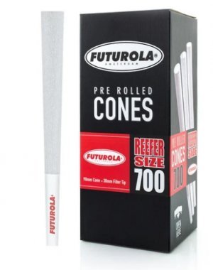 Futurola Cones Reefer Size Classic White 700ct