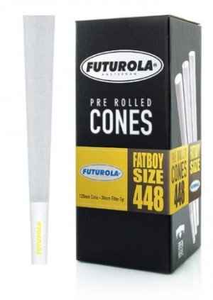 Futurola Cones Fatboy Classic White 448ct