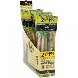 King Palm Wraps Mini Rolls 2 Pack /20