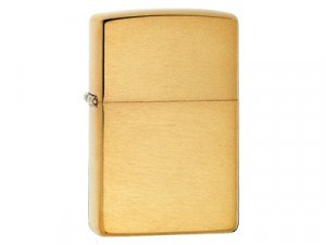 Zippo Brushed Brass