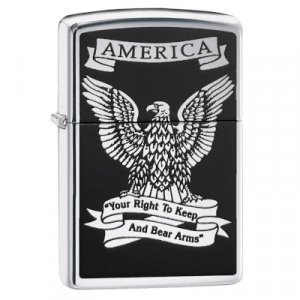 Zippo America High Polish Chrome Ligther