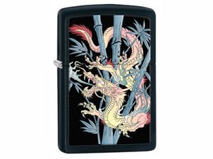 Zippo PK Collection Bamboo Dragon Lighter