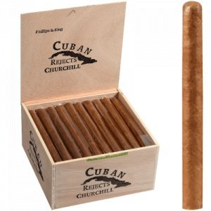 Cuban Rejects Cigars Churchill Natural 50 Ct. Box