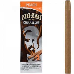 Zig Zag Cigarillos Peach 15/3 Ct