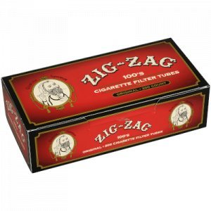 Zig Zag Cigarette Filter Tubes 100mm Full Flavor 200 Ct. Box