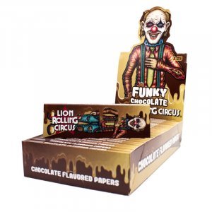 Lion Rolling Circus 1 1/4" Chocolate Rolling Papers