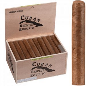 Cuban Rejects Cigars Robusto Natural 50 Ct. Box