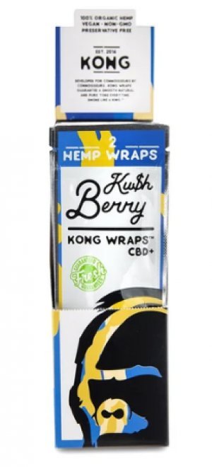 Kong Wraps Kush Berry 25ct