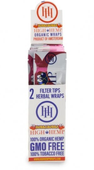 High Hemp Wraps Hubba Bubba 25ct