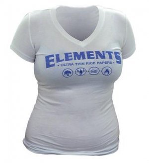 Elements White Ladies Promo Shirt