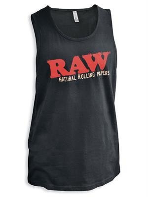 RAW Black Tank Top