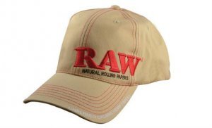 Tan RAW Hat with Poker