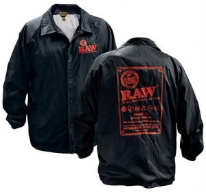 RAW Black Coachs Jacket