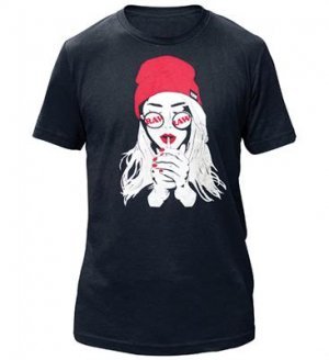 RAW Unisex Smoker Girl T-Shirt