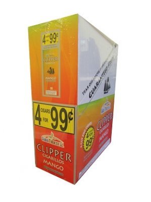 Clipper Cigarillos Mango 15 Pouches of 4