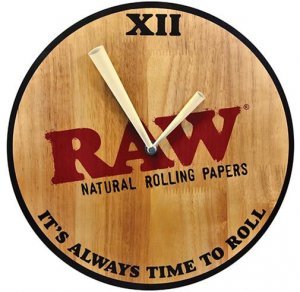 RAW Wooden Wall Clock