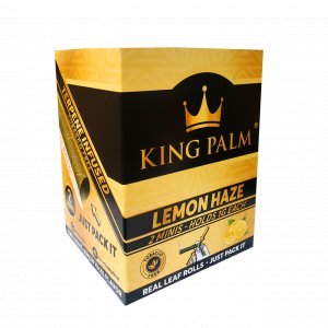 King Palm Wraps Mini Lemon Haze 20 Pk