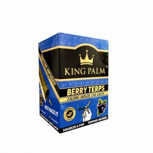 King Palm Wraps Slim Berry Terps 20Pk