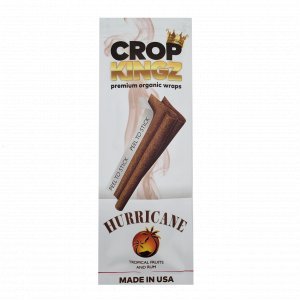 Crop Kingz Organic Hemp Wraps Hurricane 15Ct/2