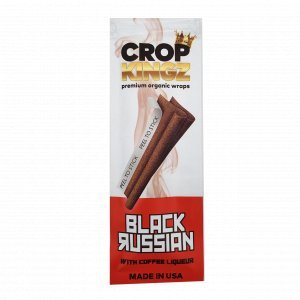 Crop Kingz Organic Hemp Wraps Black Russian 15Ct/2