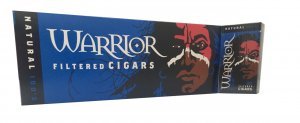 Warrior Filtered Cigars Natural 100