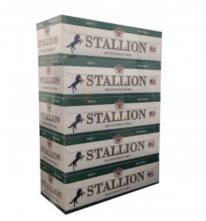 Stallion Cigarette Filter Tubes Menthol 100