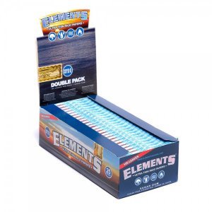 Elements Cigarette Rolling Papers Single Wide 25Ct