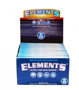 Elements Cigarette Rolling Papers King Size 50Ct