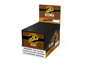 Al Capone Slims Rum Cigarillos