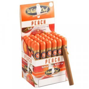 White Owl Blunts Xtra Peach Cigars 30ct