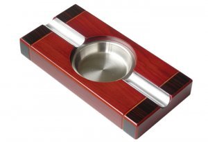 Cherry Two-Tone 2 Cigar Ashtray