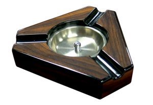 Triangular Maple Lacquer Ashtray