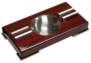Modern Glossy Cherry Cigar Ashtray