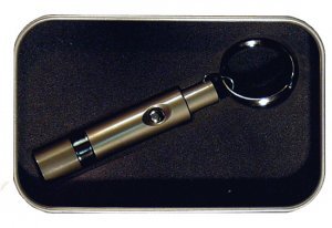 Gray Retractable Punch Cutter