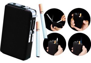 Cigarette Case Torch Lighter