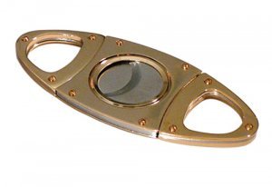 Gold Guillotine Cigar Cutter