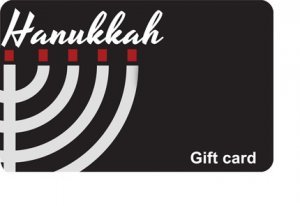 Hanukkah Holiday Gift Card