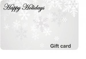 Happy Holidays Gift Card