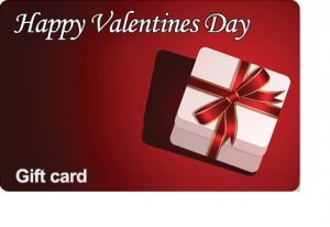 Valentines Day 1 Gift Card