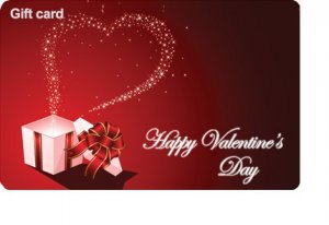 Valentines Day 2 Gift Card