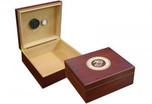Marines Cigar Humidor (Cherry)